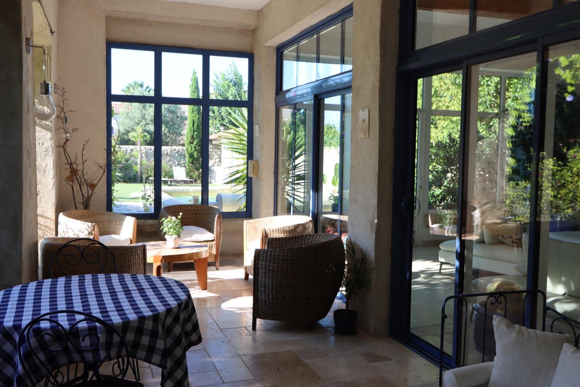 Aux Pots Bleus Bed & Breakfast Nissan-lez-Enserune ภายนอก รูปภาพ